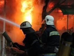 Спасатели МЧС России ликвидировали пожар в частной хозяйственной постройке в Таштагольском МР